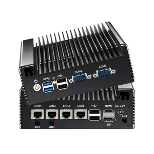 4 Intel 2 LAN 6 USB 2 COM N100 Wifi 4G Industrial Mini Desktop PC New with DDR4 RAM and US Plug