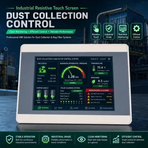 4.3 Inch Industrial HMI Touch Screen Multifunctional PLC Control System