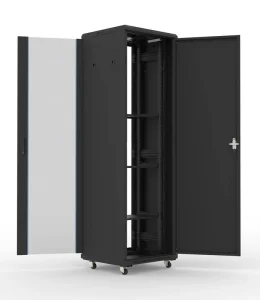 42U 19 Inch Network Enclosure Steel Server Rack for Computer Applications Ready for Standard Data Center Use Stock Products
