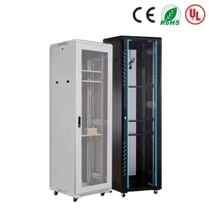 42U 19-Inch Server Rack Network Cabinet Prefabricated Modular Cold-Rolled Steel Data Center Cabinet