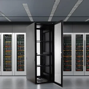 42U Mesh-Door Floor-Standing Network Cabinet Internet Server Rack DDF Telecom Server Rack
