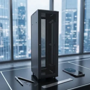 45U 600 x 1100 mm Steel Floor-Standing Data Center Network Cabinet Server Rack