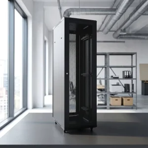46U 600 x 1100 mm Steel Floor-Standing Data Center Network Cabinet Server Rack