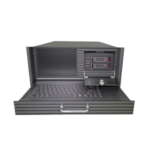 4U All-in-One Industrial Control Computer with Display and Keyboard ATX Rackmount Industrial PC for Robot Vision