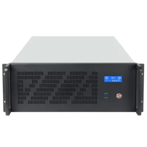 4U Industrial Server Case Eatx 19 Inches Rackmount Metal Computer Case with USB Front Port Computer Towers