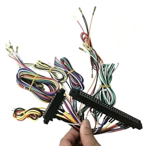 56-Pin JAMMA Wire Harness Arcade PCB Cable Compatible with Claw Crane Machine, 60-in-1 Game Console Mainboard