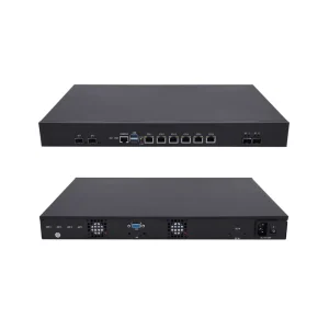 6LAN Network Security Router, I3-4100M Mini PC, 1U Industrial, 82599 SFP, Host PC Firewall, Home Server, Z87, Linux