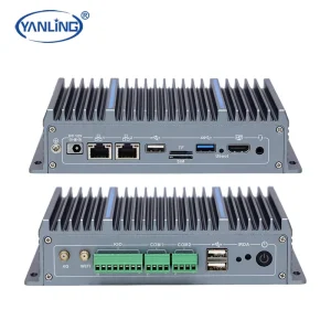 6TOPS RK3588 ARM Fanless Industrial Box PC Rockchip Dual Gigabit Ethernet DDR4 Self Service IoT Terminal Stock