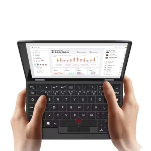 7 Inch Mini Pocket Laptop IPS Touch Screen Portable Business Laptop OLED Panel Multi-Scenario English