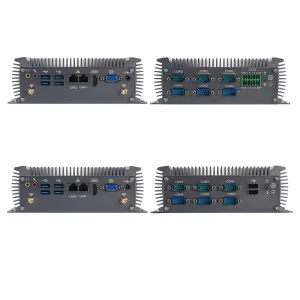 7th 8th Processor Industrial Mini Pc Workstation Low Power Fanless Industrial Computer 6*COM 4*USB 6*USB for Industrial Control