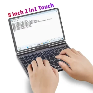 8 Inch Mini Pocket Laptop Tablet 12GB RAM Mini Touch Screen Notebook WIFI6 BT5.2 Custom LOGO New Small Laptops Portable Laptop