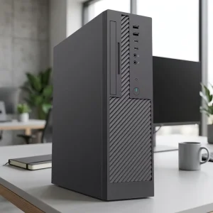 8.3L SFF Slim PC Case Small Form Factor Desktop Computer Chassis for Home and Business Use