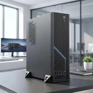 8.3L Ultra-Slim SFF Desktop PC Case Small Business Mini Computer Chassis for Office and Home