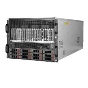 8U Dual AMD Epyc 9004 9005 CPU Server & 32xDDR5 Memory 8xSATA SAS 3.5′ HDD 8xPCIe5.0 600W GPUs Cards & Rack Server