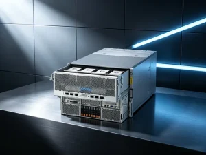 8U Rack AI Server for Large Model Training, 8 High-Speed Compute Accelerators, 24 DDR5 Slots, 800GbE Network