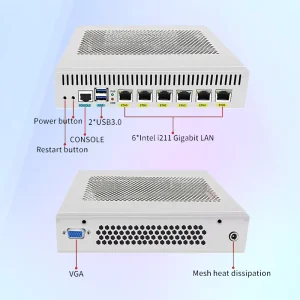 9 Inch Wz 1090Np D525 6 Lan Ddr3 Mikros Soft Router Sohopsfw Pfsense Router Desktop Server Industrial Pc Barebone Firewall