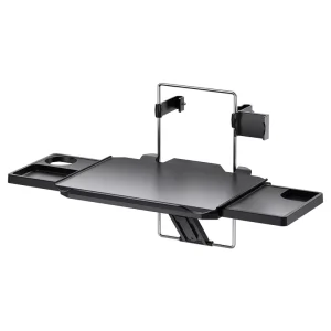 ABS Car Steering Wheel Table and Seat-Back Laptop Holder, In-Car Computer Desk