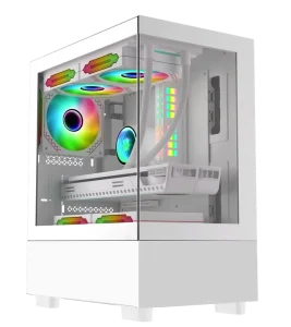 AC Case with Fans 240mm Water Cooler Support 165mm CPU Cooler 310mm GPU Micro ATX Itx Gaming Computer Case mid Tower