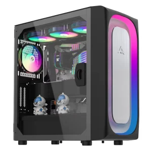 AI Pro Gaming Computer Case with Type-C Support