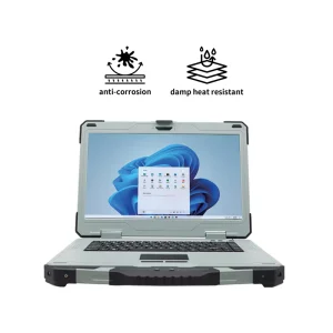 AICSHTER Rugged Laptop 15.6 Inch IP65 Waterproof Dustproof Industrial Intel I7 11390H RTX 3050 8G Optional GPS Color Business