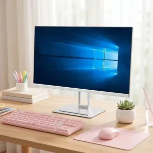 AIO 24 inch LCD Monitor 8GB RAM 256GB SSD Desktop Computer with Keyboard and Mouse OEM ODM for Gaming