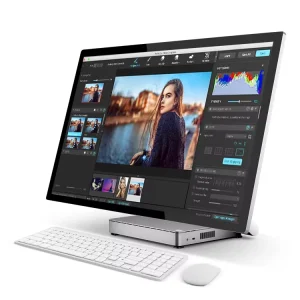 AIO i3 i5 i7 All-in-One Barebone Kit Desktop Computer Stand Mini Panel Monoblock PC 27 Inch