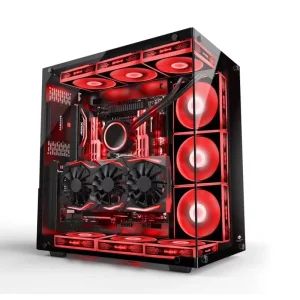 AIRFLOW Tempered Glass Mid Tower Pc Cabinet MATX Gaming case Gaimg Pc case Pc Computer case