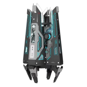 ALSEYE New Full Tower E ATX ATX M ATX Desktop Spaceship Chassis Luxury PC Gaming Computer Case