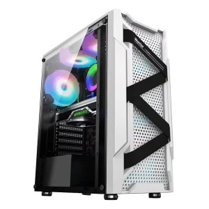 ALSEYE Special Design Computer Case 360 Cooler Warror W White Color PC Case