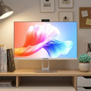 AMD Radeon 660M 24-Inch All-in-One Computer Desktop AIO Portable Workstation for Home and Office