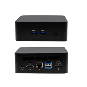 AMD Ryzen 5 3550H Mini Box PC 4-Core 16GB RAM 512GB SSD Windows 10 Dual 4K HD USB-C Mini Computer