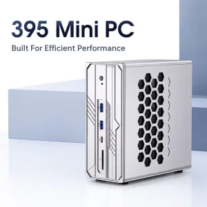 AMD Ryzen AI Max+ 395 Mini PC 128GB LPDDR5X Computer With 4 X PCIe 4.0 SSD Radeon 8060S 10GbE Gaming for AI Creation Workstation