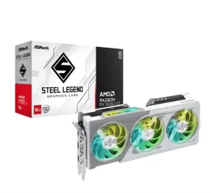 ASRock Radeon RX 9060 XT STEEL LEGEND 16GB OC Graphics Card PCIe 5.0 VGA RX 9060XT GPU RX9060 XT Video Card