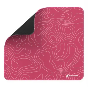 ATTACK SHARK CM02 Customized Gaming Mouse Pads Anti slip Rubber Mice Desk Pad Waterproof 450x400x4MM Non Woven Fiber Surface
