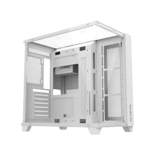 ATX Empty Computer Case 360 Cooler Vision Ultra-W White PC Case