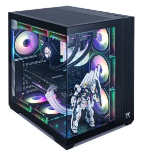 ATX Full Tower Gaming PC Case with Glass Panel