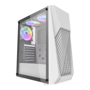 ATX Full-Tower Gaming PC Case with RGB Fan