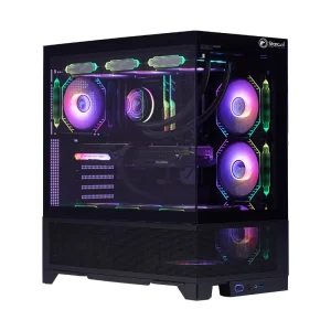 ATX Gaming Computer Case Full View Tempered Glass Tower