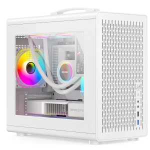 ATX/ITX/M-ATX Mid Tower Gaming PC Case, Transparent