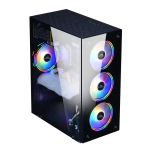 ATX M-ATX Gaming Desktop Computer Case with Custom Logo PC Cabinet