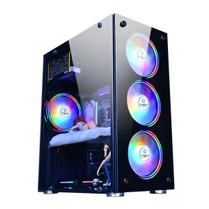 ATX M ATX PC Gaming Case for Computer Case&Towers USB3.0 Transparent Glass Panal