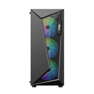 ATX Mid Tower Gaming Computer Case Iron Mesh Design Magnetic Dustproof Filter PC Cabinet