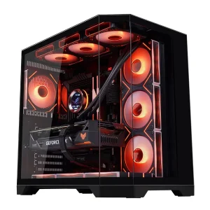 ATX Mid Tower Gaming PC Case Manufacturer RGB Tempered Glass OEM Custom Computer Case