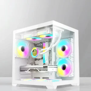 ATX/Mini-ITX Gaming PC Case, Custom RGB Design