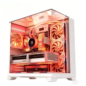 ATX RGB Gaming PC Case with Tempered Glass