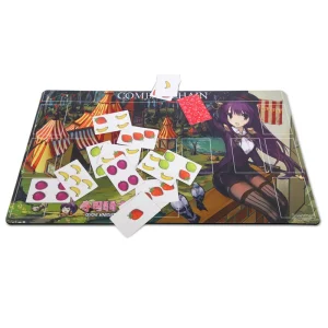 AY Personalized Cardfight Vanguard Gaming Mouse Pad 600x350mm with Custom Anti Slip Rubber Backing