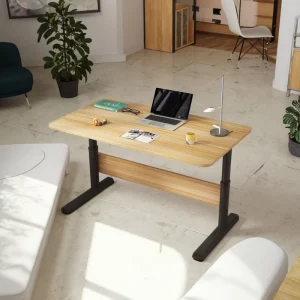 Adjustable Height Folding Computer Desk Metal Bed Beside Table Wheels for Lifting Laptop Easy to Use Desk