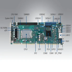Advantech PCE 5133 LGA1700 LGA1700 12th Generation Intel Core I9 i7 i5 i3 64G DDR5 System Host Board Industrial SBC