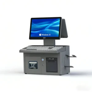 Affordable Cash Register All in One 11.6inch Dual Screen Pos Terminal Integrated Printer Scanner Supermarket Convenience Store