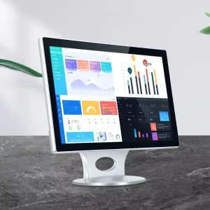 All One Gaming Desktop PC with Full HD *1080 IPS Touch Screen White Computer Case New SSD Hard Drive Dubai Marketing